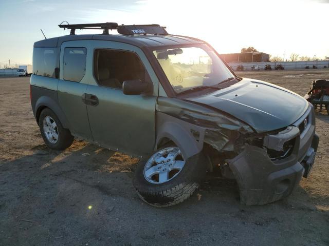 5J6YH28625L003790 - 2005 HONDA ELEMENT EX GREEN photo 4