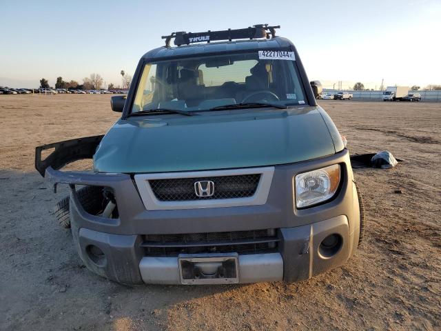 5J6YH28625L003790 - 2005 HONDA ELEMENT EX GREEN photo 5