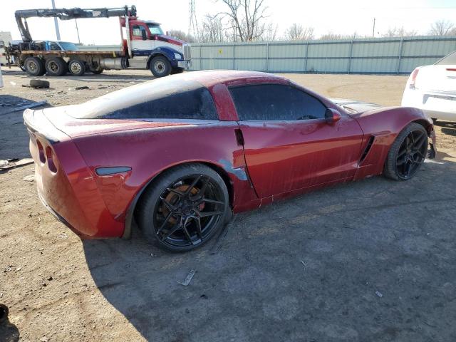 1G1YY25W495104830 - 2009 CHEVROLET CORVETTE RED photo 3