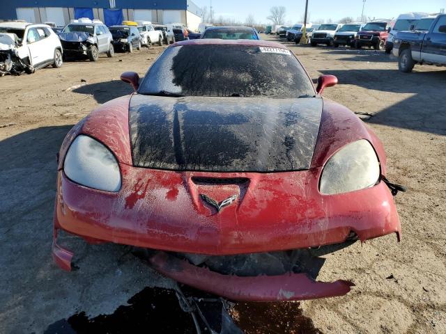 1G1YY25W495104830 - 2009 CHEVROLET CORVETTE RED photo 5