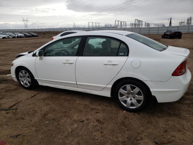 2HGFA15578H529567 - 2008 HONDA CIVIC LX WHITE photo 2