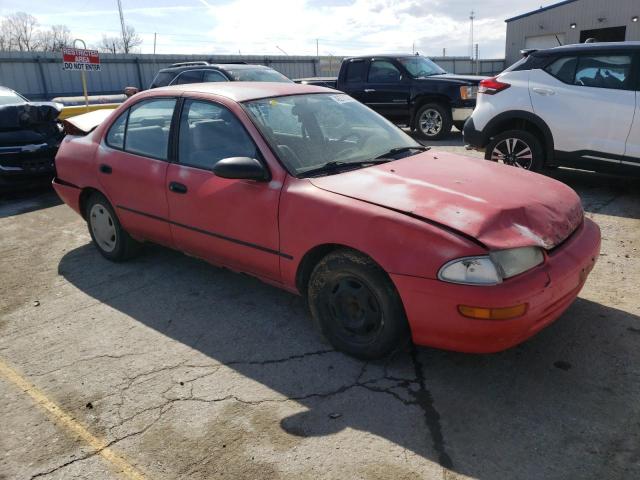 1Y1SK5289SZ060520 - 1995 GEO PRIZM LSI RED photo 4