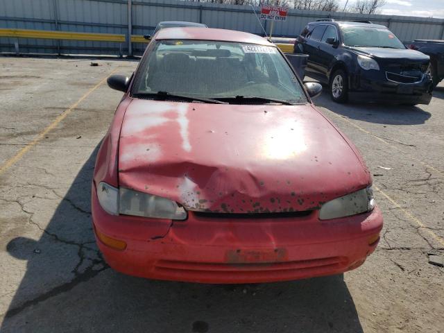 1Y1SK5289SZ060520 - 1995 GEO PRIZM LSI RED photo 5