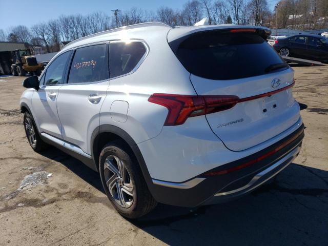 5NMS64AJ5MH319440 - 2021 HYUNDAI SANTA FE SEL WHITE photo 2