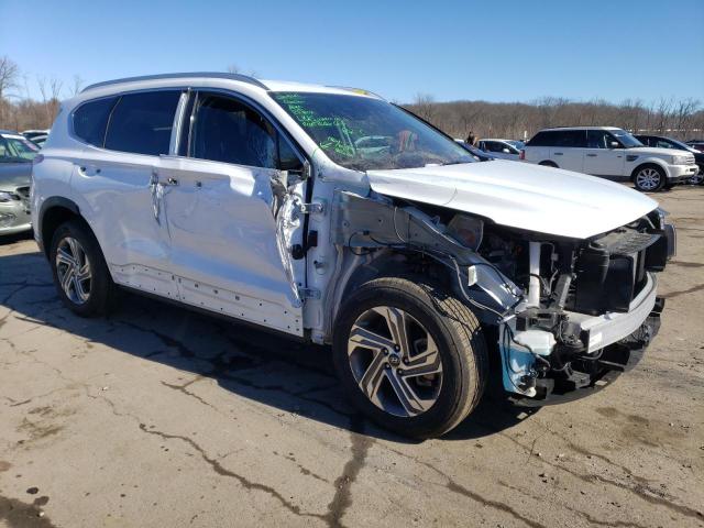 5NMS64AJ5MH319440 - 2021 HYUNDAI SANTA FE SEL WHITE photo 4