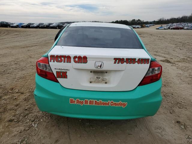 2HGFB2F52CH335698 - 2012 HONDA CIVIC LX TWO TONE photo 6