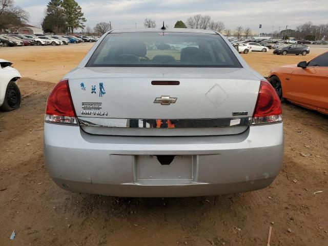 2G1WA5EK5A1214902 - 2010 CHEVROLET IMPALA LS SILVER photo 6