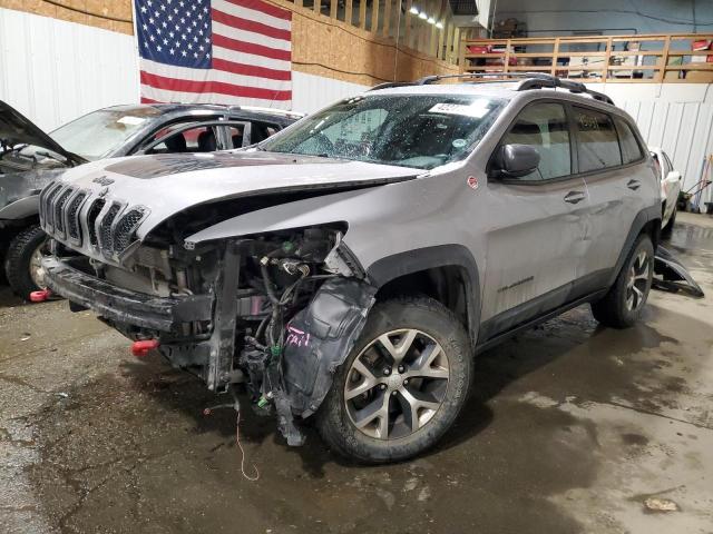 1C4PJMBB3JD554273 - 2018 JEEP CHEROKEE TRAILHAWK GRAY photo 1