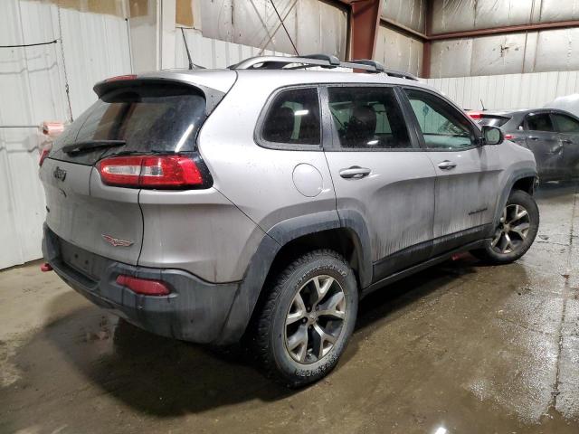 1C4PJMBB3JD554273 - 2018 JEEP CHEROKEE TRAILHAWK GRAY photo 3