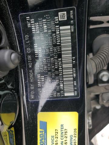 JHMFC1F79JX042976 - 2018 HONDA CIVIC EXL Qara foto 12