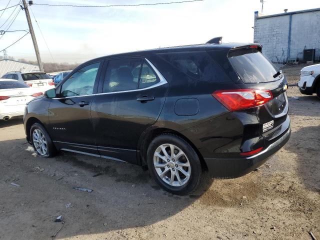 3GNAXKEV7LL324299 - 2020 CHEVROLET EQUINOX LT BLACK photo 2