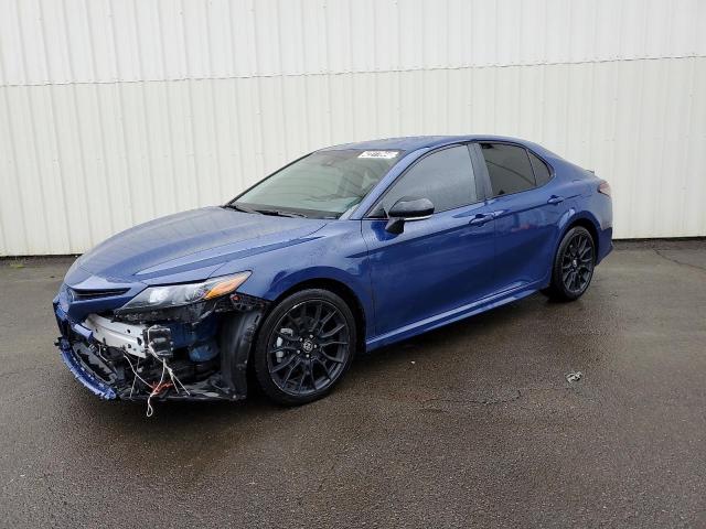 4T1T31AK7PU052105 - 2023 TOYOTA CAMRY SE NIGHT SHADE BLUE photo 1