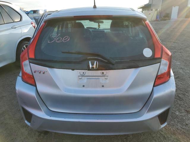 3HGGK5H53FM768214 - 2015 HONDA FIT LX SILVER photo 6