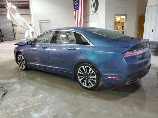 3LN6L5F91KR624165 - 2019 LINCOLN MKZ RESERVE II BLUE photo 2