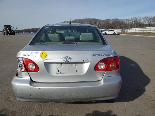 JTDBR32E470113159 - 2007 TOYOTA COROLLA CE SILVER photo 6