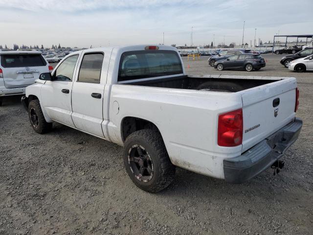 1D7HE28K65S329986 - 2005 DODGE DAKOTA QUAD WHITE photo 2