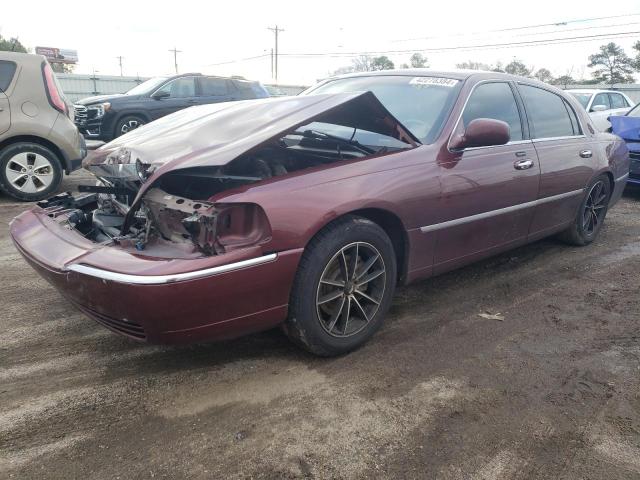 1LNHM81W24Y633434 - 2004 LINCOLN TOWN CAR EXECUTIVE MAROON photo 1