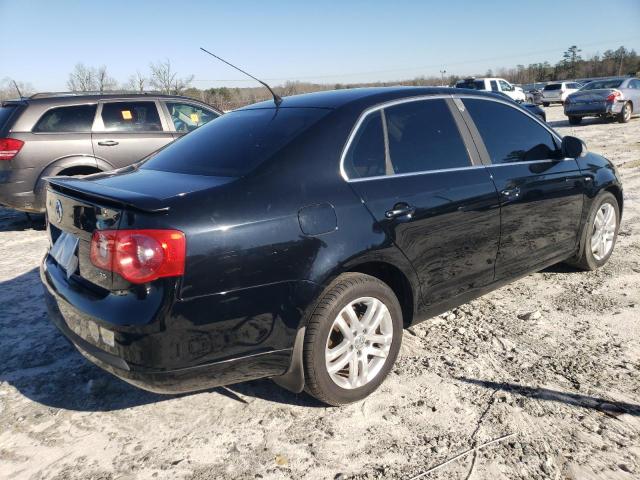 3VWEF71K17M115157 - 2007 VOLKSWAGEN JETTA WOLFSBURG შავი ფოტო 3