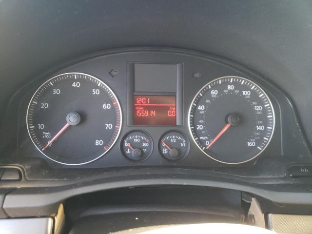 3VWEF71K17M115157 - 2007 VOLKSWAGEN JETTA WOLFSBURG შავი ფოტო 9