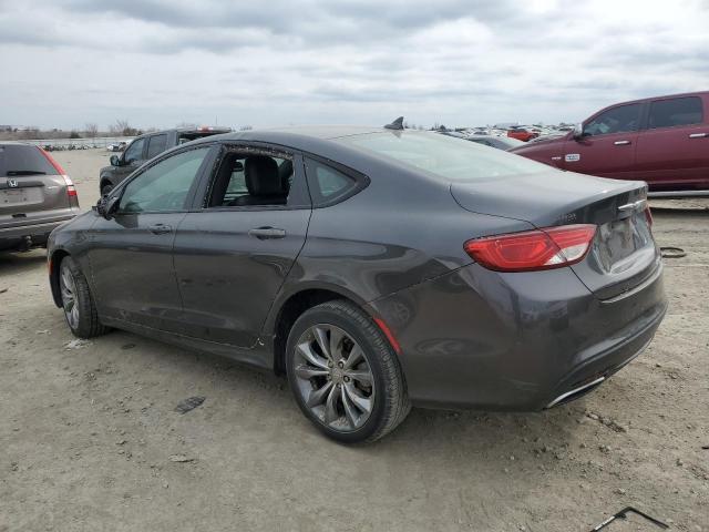 1C3CCCBB0FN609495 - 2015 CHRYSLER 200 S GRAY photo 2