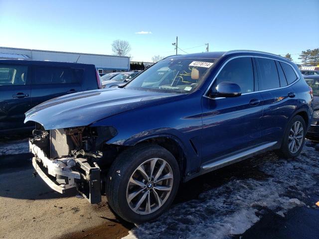 5UXTR9C50KLE15532 - 2019 BMW X3 XDRIVE30I BLUE photo 1