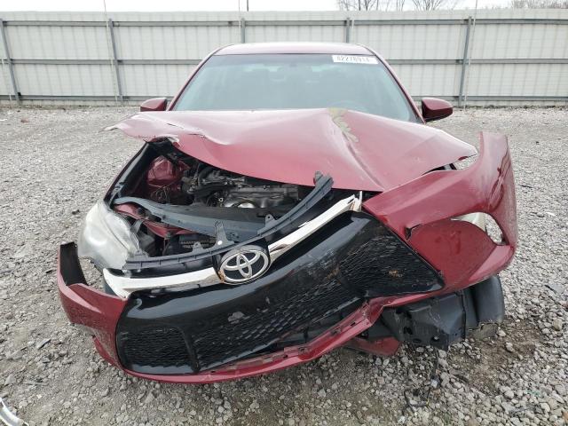 4T1BF1FK5FU911265 - 2015 TOYOTA CAMRY LE RED photo 5