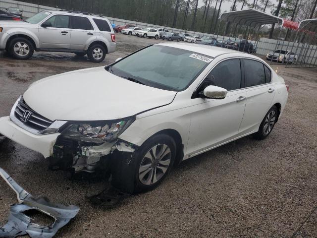 1HGCR2F34DA051356 - 2013 HONDA ACCORD LX WHITE photo 1