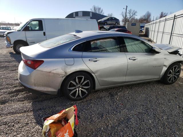 1G1ZE5ST2HF122776 - 2017 CHEVROLET MALIBU LT SILVER photo 3