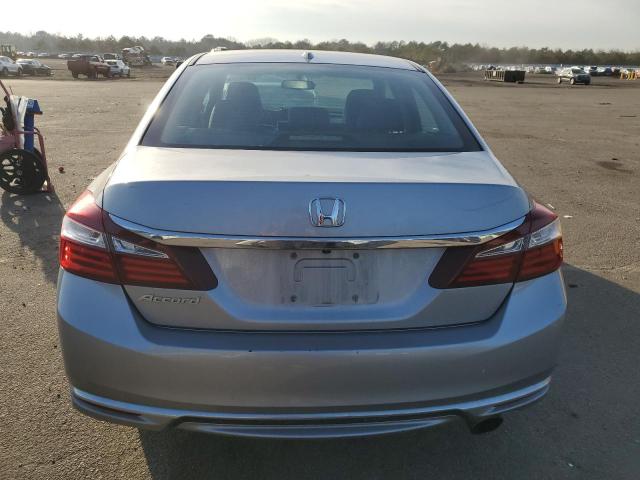 1HGCR2F83GA083103 - 2016 HONDA ACCORD EXL SILVER photo 6