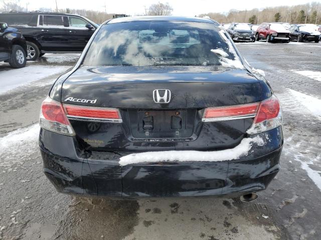 1HGCP2E33CA093393 - 2012 HONDA ACCORD LX BLACK photo 6