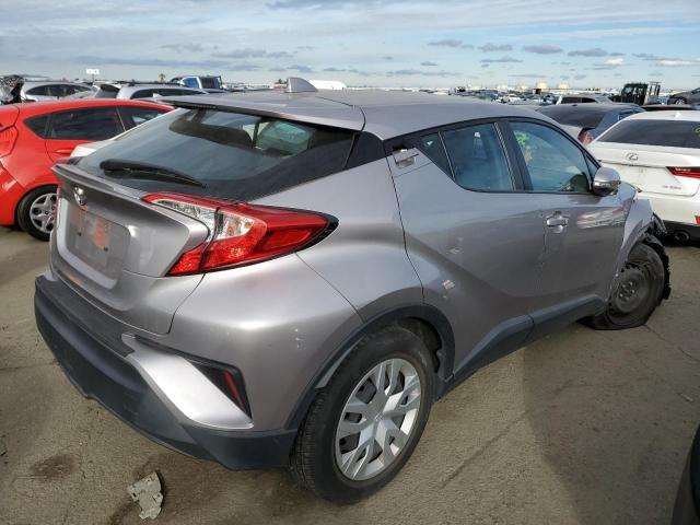 JTNKHMBX3K1044540 - 2019 TOYOTA C-HR XLE SILVER photo 3