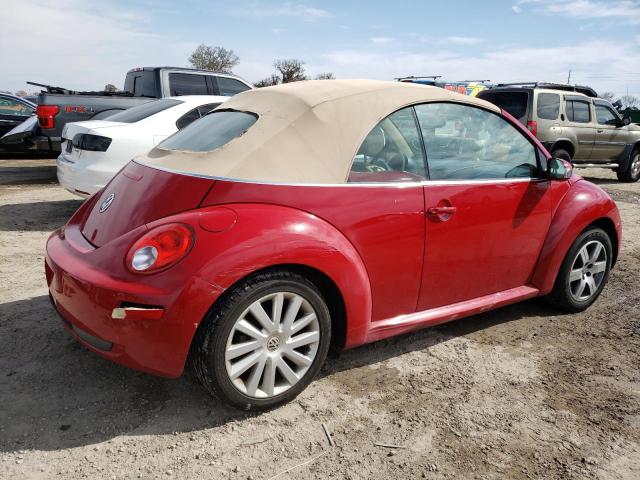 3VWRF31Y46M321506 - 2006 VOLKSWAGEN NEW BEETLE CONVERTIBLE OPTION PACKAGE 1 RED photo 3