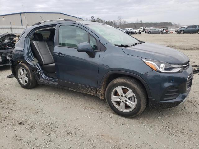 KL7CJPSM3NB533875 - 2022 CHEVROLET TRAX 1LT CHARCOAL photo 4