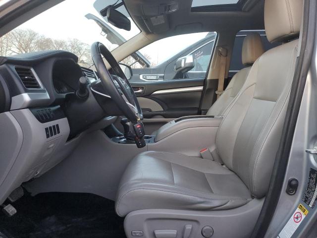 5TDJKRFH1ES022139 - 2014 TOYOTA HIGHLANDER XLE Gümüş foto 7