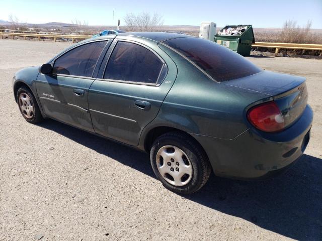 1B3ES46CX1D193407 - 2001 DODGE NEON SE GREEN photo 2