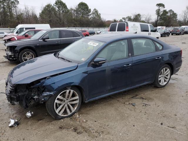 1VWLA7A30KC009744 - 2019 VOLKSWAGEN PASSAT WOLFSBURG BLUE photo 1