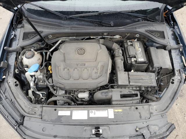 1VWLA7A30KC009744 - 2019 VOLKSWAGEN PASSAT WOLFSBURG BLUE photo 11