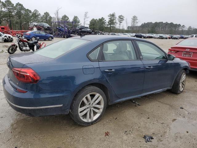 1VWLA7A30KC009744 - 2019 VOLKSWAGEN PASSAT WOLFSBURG BLUE photo 3