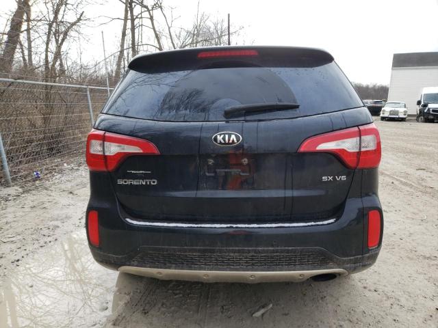 5XYKWDA70FG606461 - 2015 KIA SORENTO SX BLACK photo 6