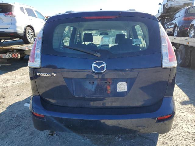 JM1CR2WL7A0371545 - 2010 MAZDA 5 BLUE photo 6