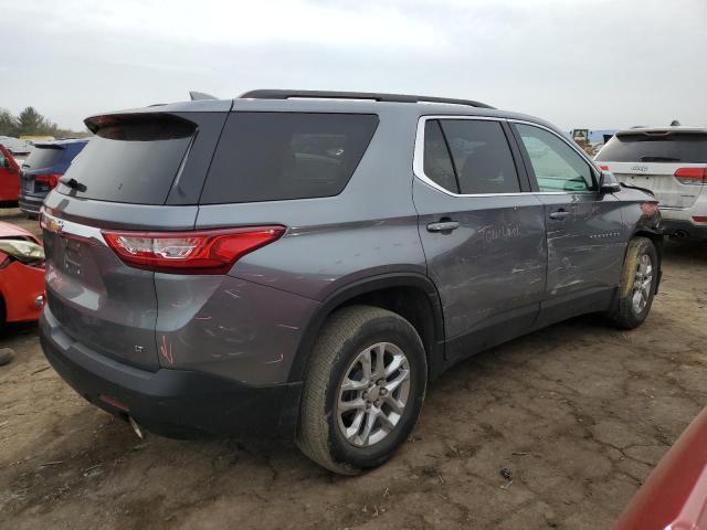 1GNERGKW1MJ186483 - 2021 CHEVROLET TRAVERSE LT GRAY photo 3