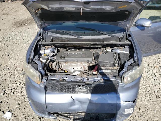 JTLKE50E391077444 - 2009 TOYOTA SCION XB Mavi fotoğraf 11