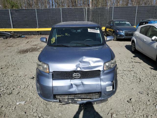 JTLKE50E391077444 - 2009 TOYOTA SCION XB Mavi fotoğraf 5