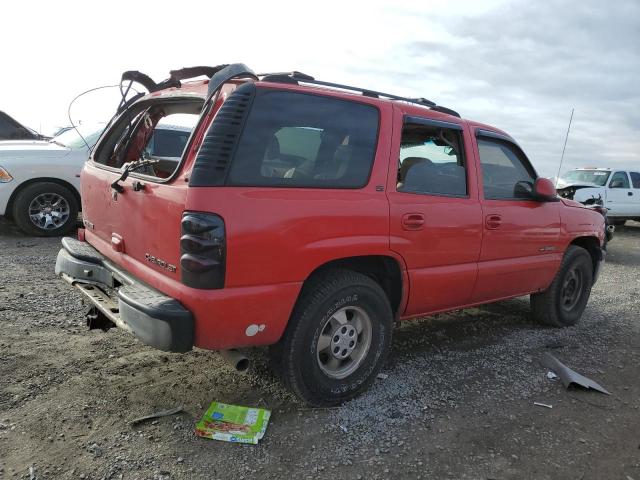 1GNEK13T01J137079 - 2001 CHEVROLET TAHOE K1500 RED photo 3