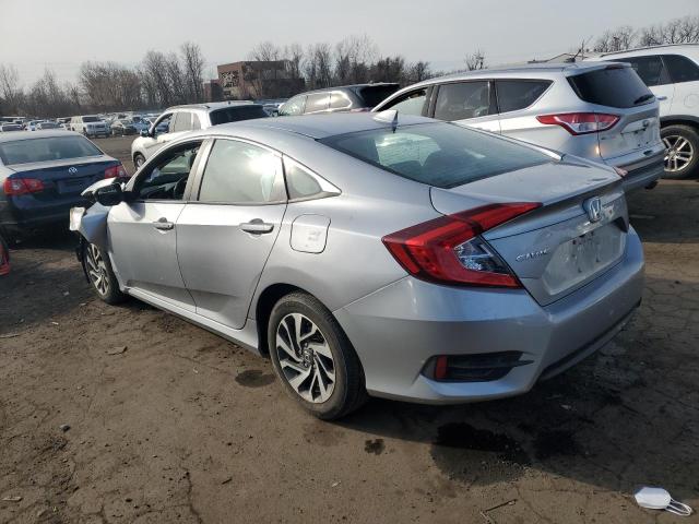 19XFC2F70JE209541 - 2018 HONDA CIVIC EX SILVER photo 2