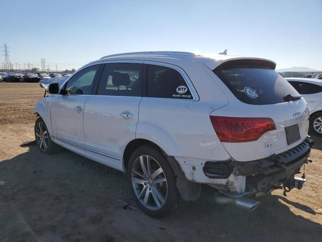 WA1VMBFE9CD009196 - 2012 AUDI Q7 PRESTIGE WHITE photo 2