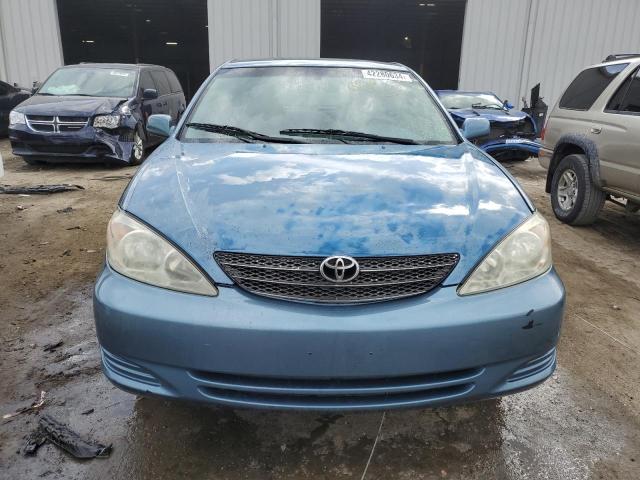 4T1BE32K54U916273 - 2004 TOYOTA CAMRY LE BLUE photo 5