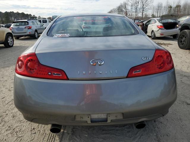 JNKCV54E57M900699 - 2007 INFINITI G35 SILVER photo 6