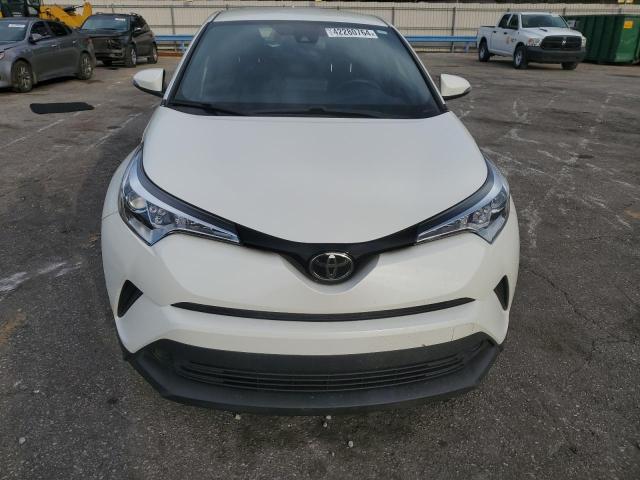 JTNKHMBX4K1025804 - 2019 TOYOTA C-HR XLE WHITE photo 5