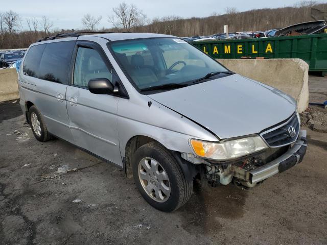 5FNRL18964B070228 - 2004 HONDA ODYSSEY EXL SILVER photo 4